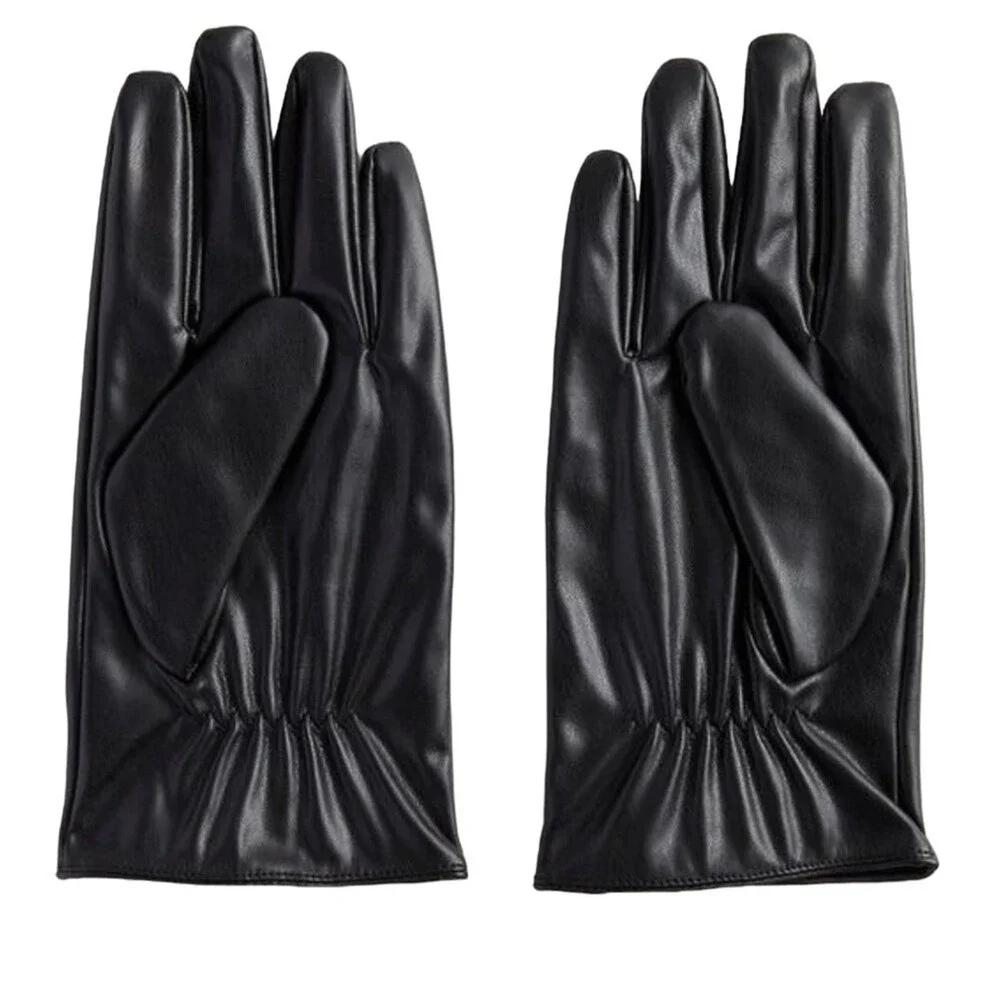 Torrid Womens Black Faux Leather Dressy Evening Out Gloves Size S/M